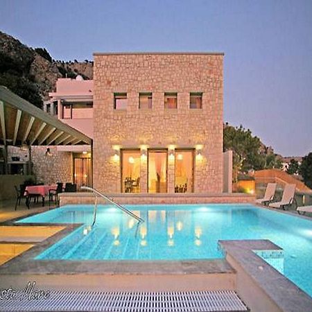 Villa Costamare - Enjoy Lazy Days On The Private Pool-Jacuzzi Pefki Chambre photo