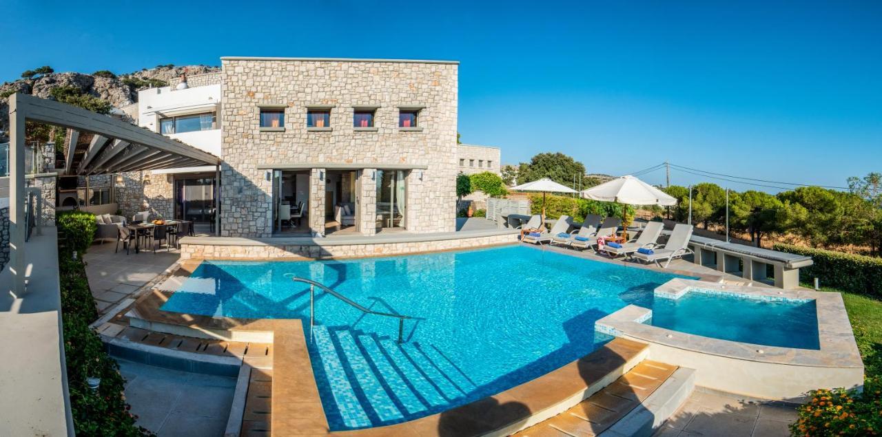 Villa Costamare - Enjoy Lazy Days On The Private Pool-Jacuzzi Pefki Extérieur photo