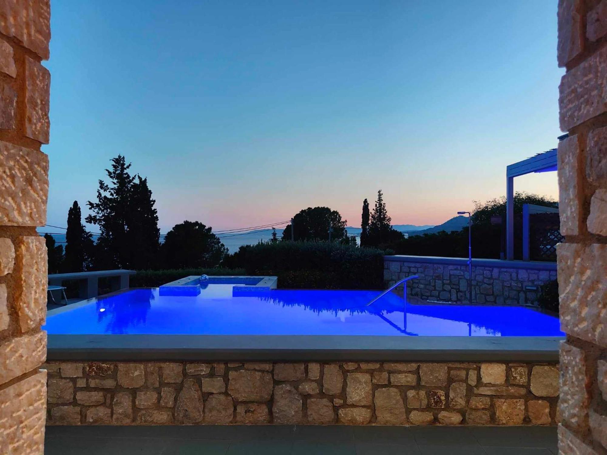 Villa Costamare - Enjoy Lazy Days On The Private Pool-Jacuzzi Pefki Extérieur photo