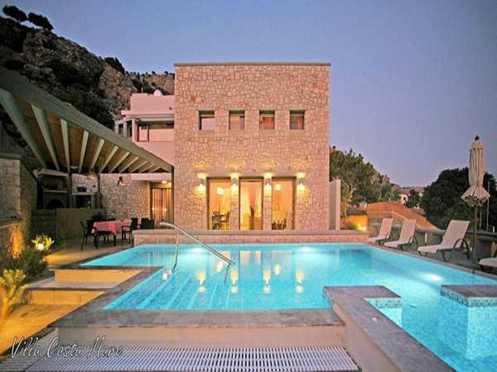 Villa Costamare - Enjoy Lazy Days On The Private Pool-Jacuzzi Pefki Chambre photo
